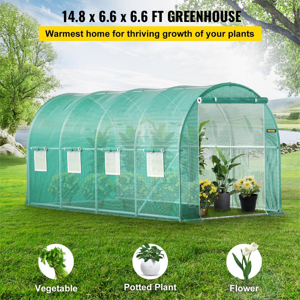 Sadhuna™ Walk-in Tunnel Greenhouse