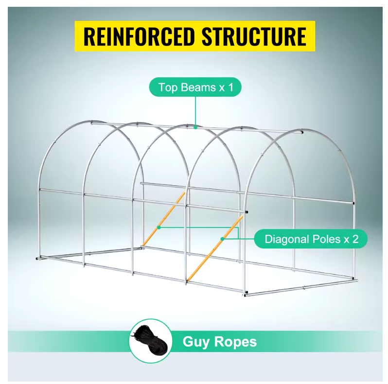 Sadhuna™ Walk-in Tunnel Greenhouse