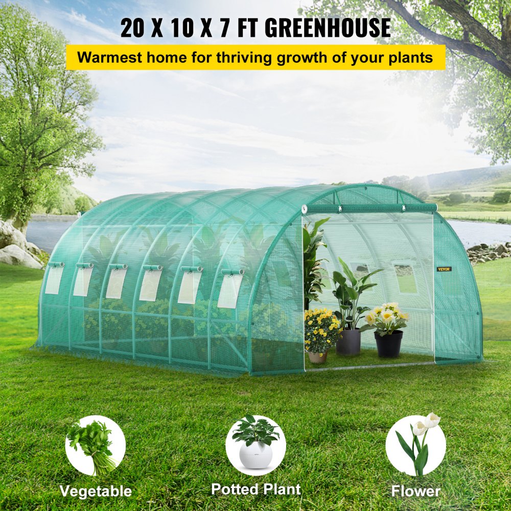 Sadhuna™ Walk-in Tunnel Greenhouse