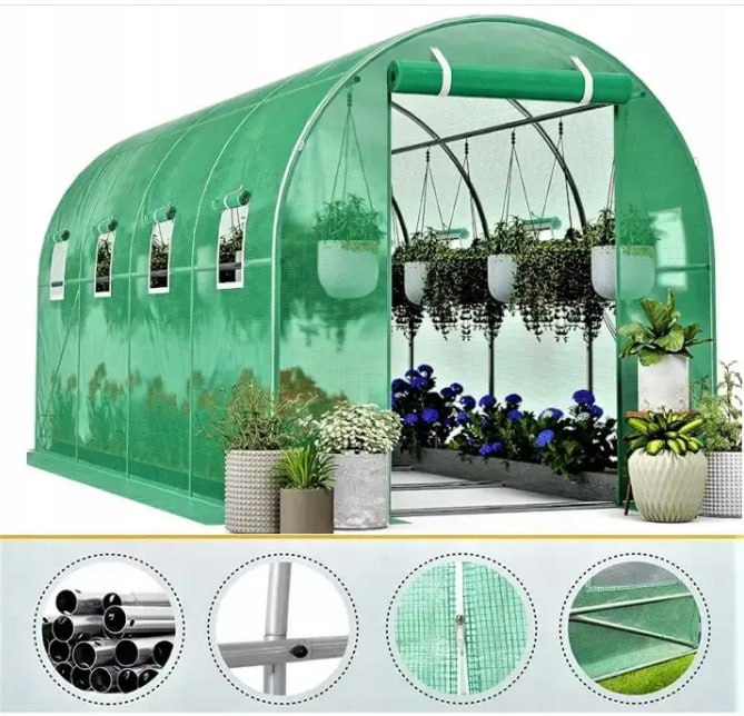 Sadhuna™ Walk-in Tunnel Greenhouse