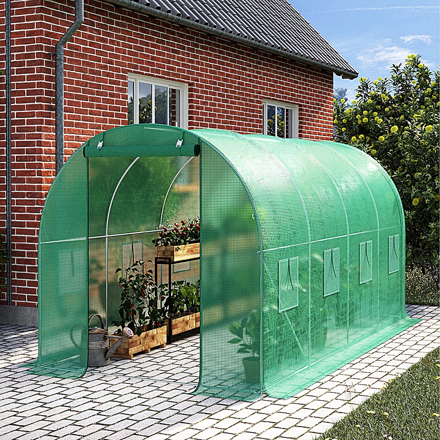 Sadhuna™ Walk-in Tunnel Greenhouse